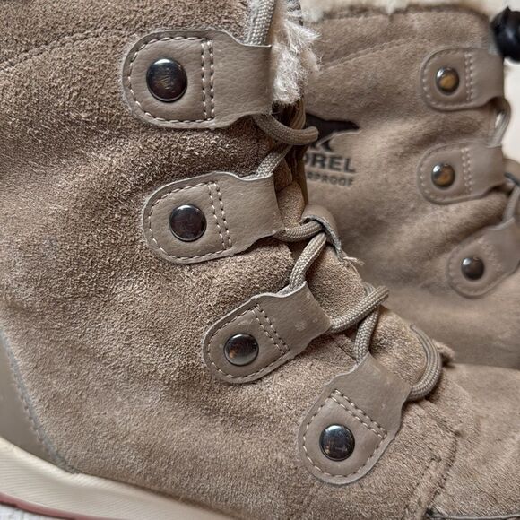 Sorel Unisex Kids Whitney II Suede Boots Size 4 - Picture 12 of 16